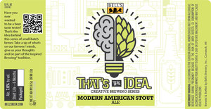 Bell's That's The Idea Modern American Stout August 2022