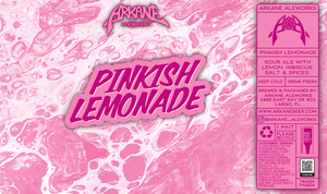 Pinkish Lemonade Sour Ale With Lemon, Hibiscus, Salt & Spices