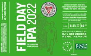 Bj's Field Day IPA 2022
