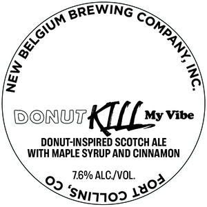 New Belgium Brewing Company, Inc. Donut Kill My Vibe
