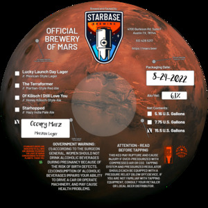 Starbase Brewing Occupy MÄrz