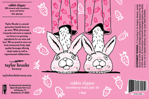 Rabbit Slipper Strawberry India Pale Ale