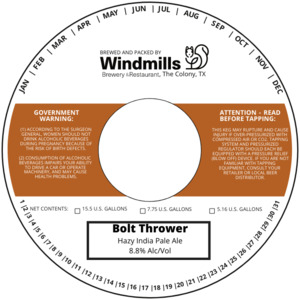 Bolt Thrower Hazy India Pale Ale 