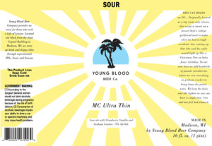 Young Blood Beer Company Mc Ultra Thin