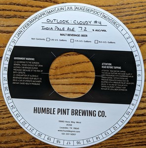 Humble Pint Brewing Co. Outlook: Cloudy #4