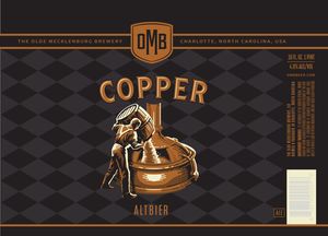 The Olde Mecklenburg Brewery, LLC Copper September 2022