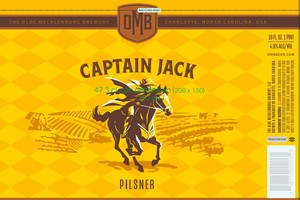 The Olde Mecklenburg Brewery, LLC Captain Jack August 2022