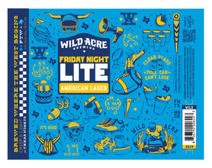Wild Acre Brewing Friday Night Lite American Lager