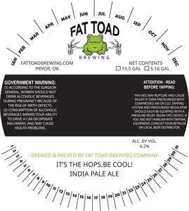 Fat Toad Brewing Company August 2022