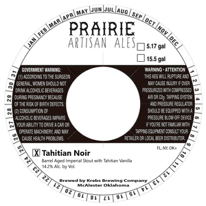 Prairie Artisan Ales Tahitian Noir