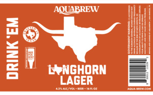 Aquabrew Longhorn Lager 