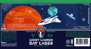 Starbase Brewing Lucky Launch Day Lager