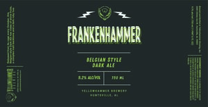 Yellowhammer Brewing, Inc. Frankenhammer August 2022