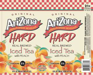 Arizona Hard Iced Tea Peach
