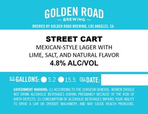 Golden Road Brewing Street Cart August 2022