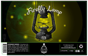 Nansemond Brewing Station Firefly Lamp Hazy India Pale Ale September 2022