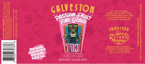 Galveston Island Brewing Passion Fruit Pink Guava Tiki