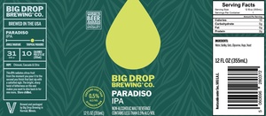 Big Drop Brewing Co. Paradiso IPA