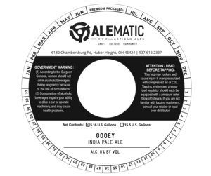 Alematic Artisan Ales Gooey