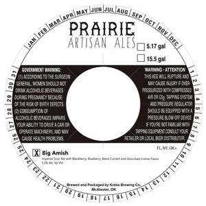 Prairie Artisan Ales Big Amish September 2022