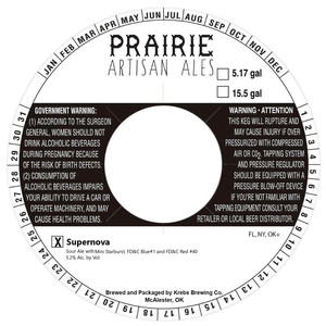 Prairie Artisan Ales Supernova September 2022