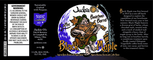 Jackie O's Coffee Bourbon Barrel Black Maple