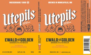 Utepils Brewing Ewald The Golden