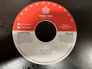 How To Make Friends Hazy India Pale Ale 