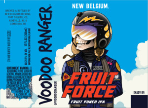 New Belgium Voodoo Ranger Fruit Force