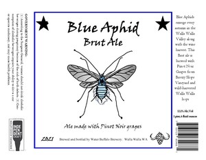 Water Buffalo Brewery Blue Aphid Brut
