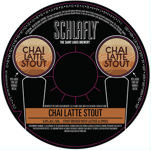 Schlafly Beer Chai Latte Stout September 2022