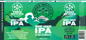 Three Notch'd Brewing Company West Coast IPA