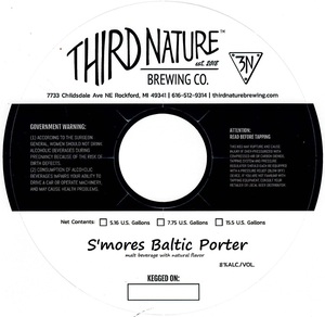 Third Nature Brewing Co. S'mores Baltic Porter September 2022