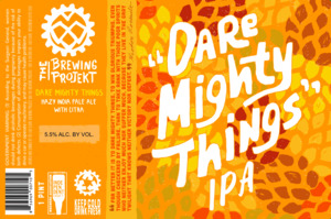 The Brewing Projekt Dare Mighty Things September 2022