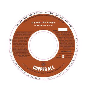 Newburyport Brewing Co Copper Ale