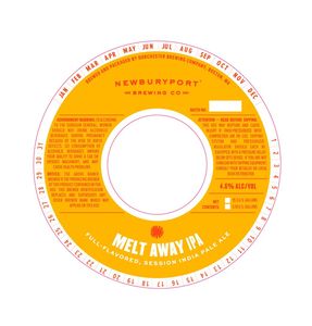 Newburyport Brewing Co Melt Away IPA