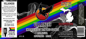 Villainess Imperial Stout With Oreo Cookies January 2023