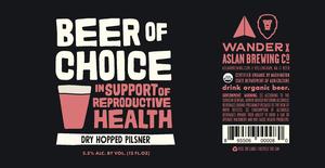 Beer Of Choice Dry Hopped Pilsner