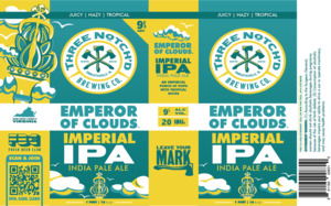 Three Notch'd Brewing Co. Emperor Of Clouds January 2023