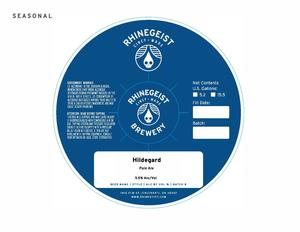 Rhinegeist Brewery Hildegard