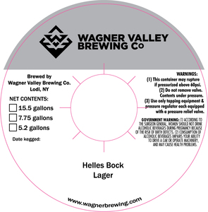 Wagner Valley Brewing Co Helles Bock January 2023