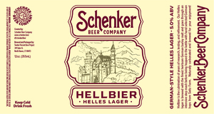 Schenker Beer Company Hellbier January 2023