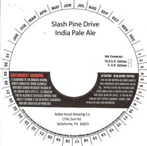 Robin Hood Brewing Co. Slash Pine Drive