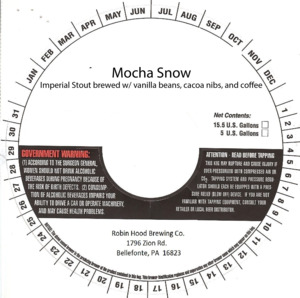 Robin Hood Brewing Co Mocha Snow