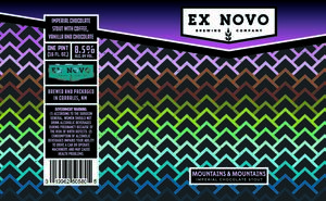 Ex Novo Brewing Company Mountains And Mountains January 2023