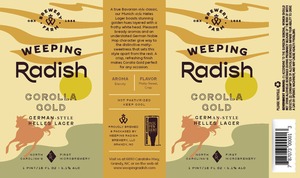 Weeping Radish Brewery Corolla Gold