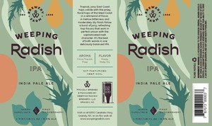 Weeing Radish Brewery Weeping Radish IPA January 2023