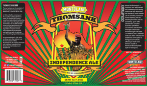 Montclair Brewery Thomsank Independence Ale January 2023