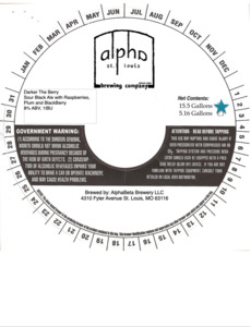 Alphabeta Brewery LLC Darker The Berry