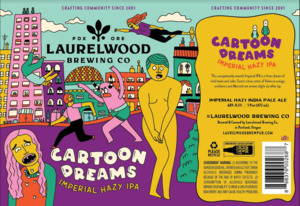 Laurelwood Brewing Co. Cartoon Dreams Imperial Hazy IPA